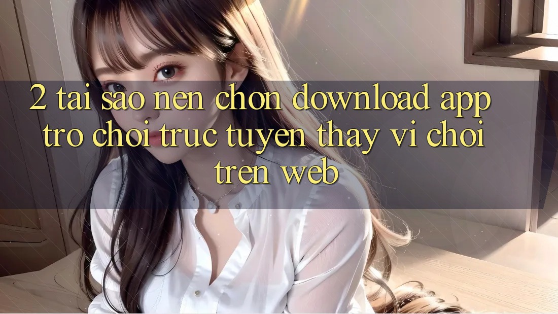 2. Tại Sao Nên Chọn Download App Trò chơi trực tuyến Thay Vì Chơi Trên Web? 2. Tại Sao Nên Chọn Download App Trò chơi trực tuyến Thay Vì Chơi Trên Web?