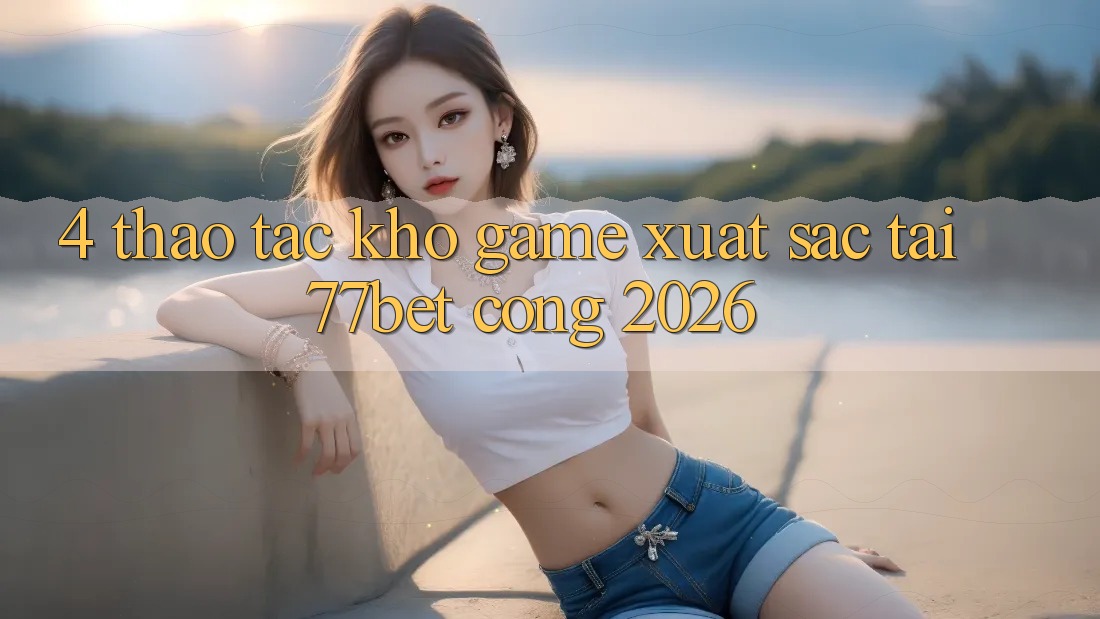 4. Thao tác Kho Game Xuất sắc Tại 77bet - Cổng 2026 4. Thao tác Kho Game Xuất sắc Tại 77bet - Cổng 2026