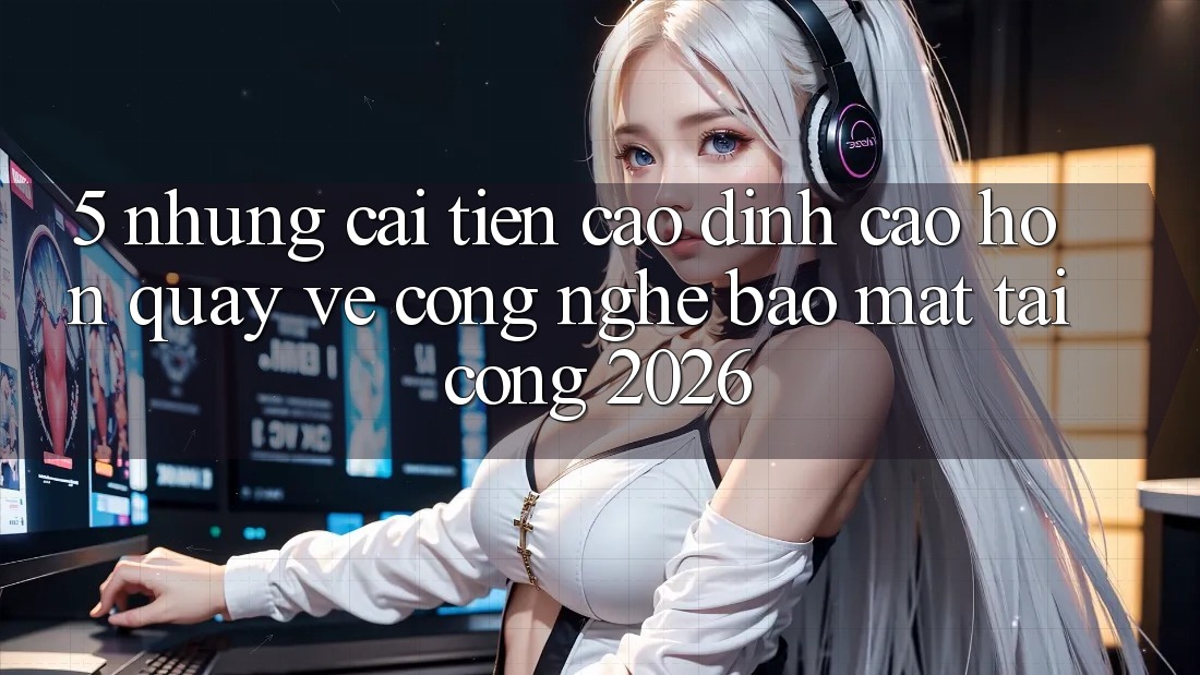 5. Những Cải Tiến Cao đỉnh cao hơn Quay về Công Nghệ Bảo Mật Tại Cổng 2026
