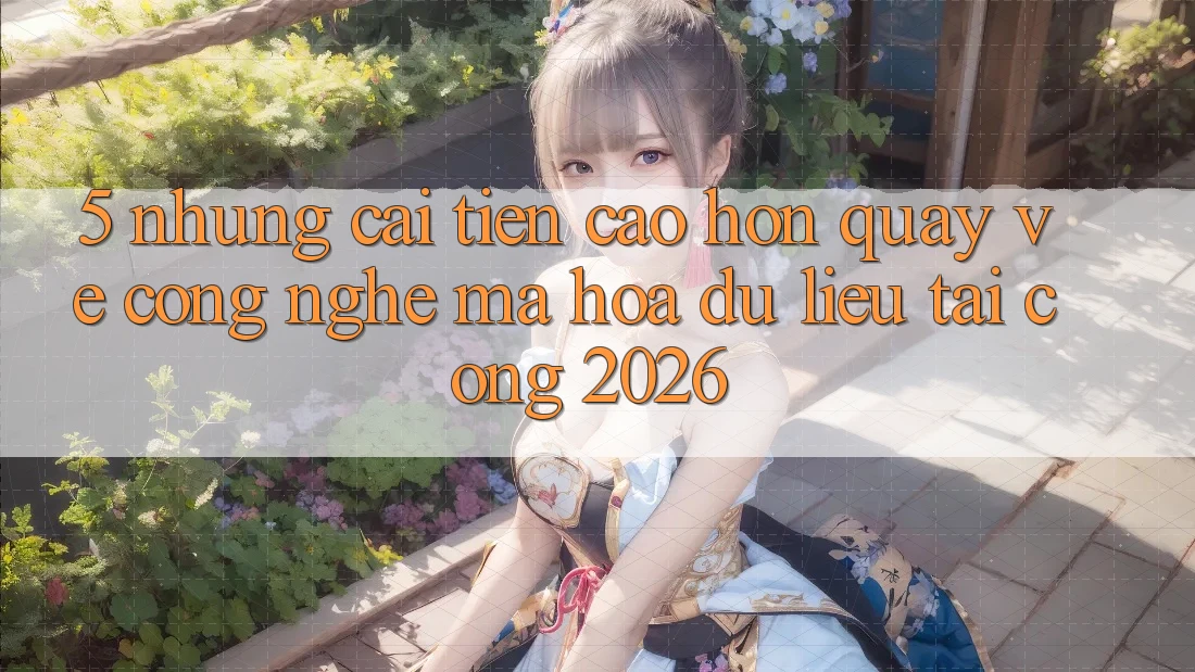 5. Những Cải Tiến Cao hơn Quay về Công Nghệ Mã hóa dữ liệu Tại Cổng 2026 5. Những Cải Tiến Cao hơn Quay về Công Nghệ Mã hóa dữ liệu Tại Cổng 2026