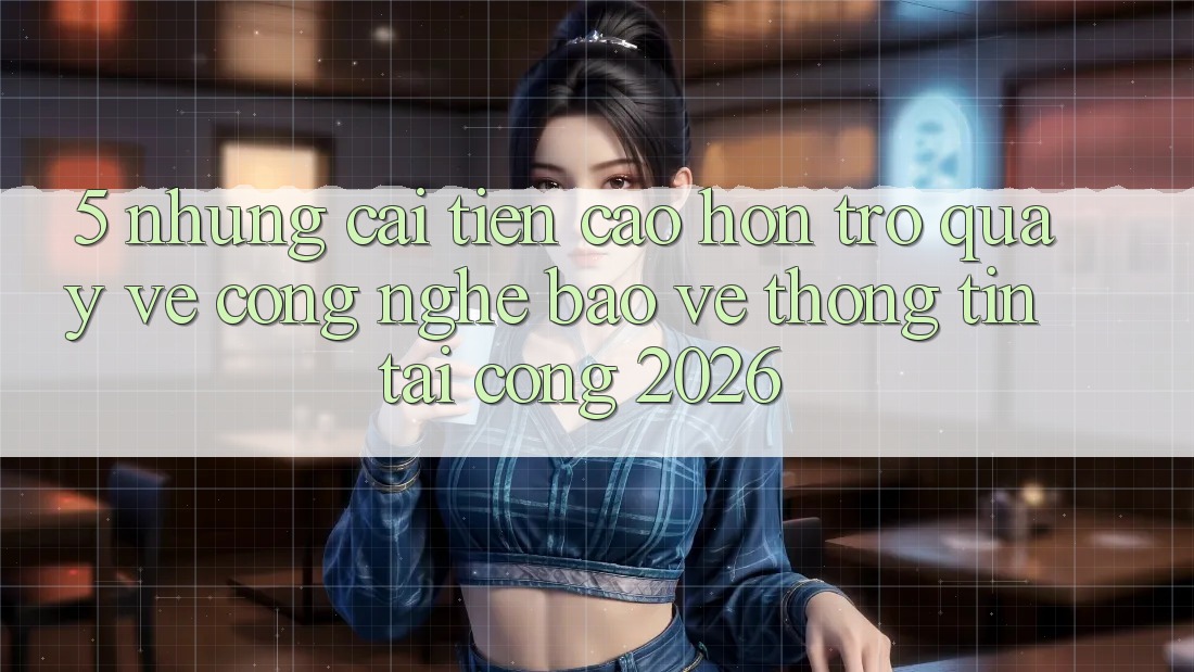 5. Những Cải Tiến Cao hơn Trở quay về Công Nghệ Bảo vệ thông tin Tại Cổng 2026