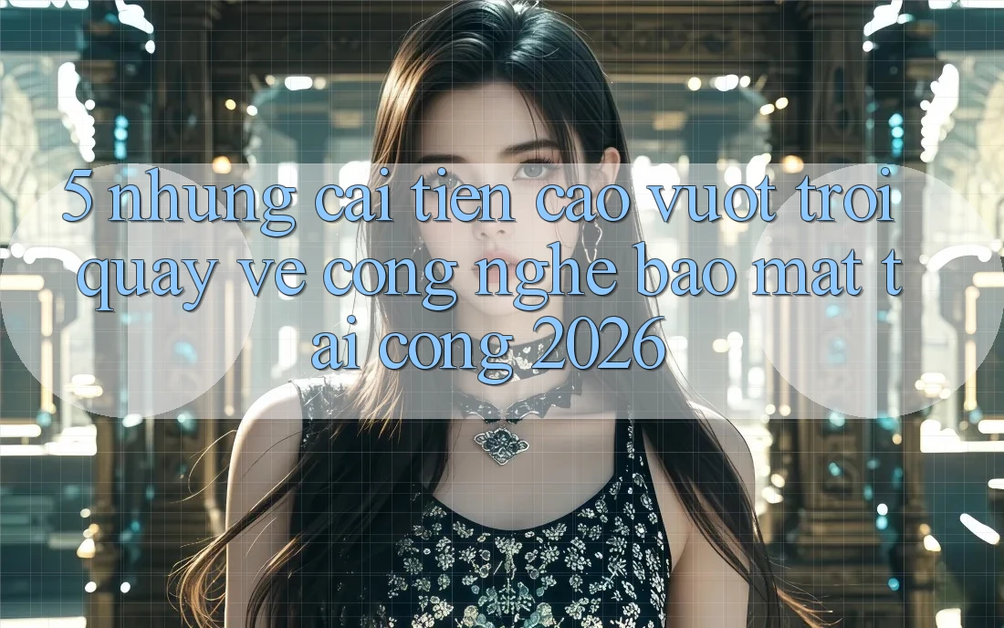 5. Những Cải Tiến Cao vượt trội Quay về Công Nghệ Bảo Mật Tại Cổng 2026 5. Những Cải Tiến Cao vượt trội Quay về Công Nghệ Bảo Mật Tại Cổng 2026