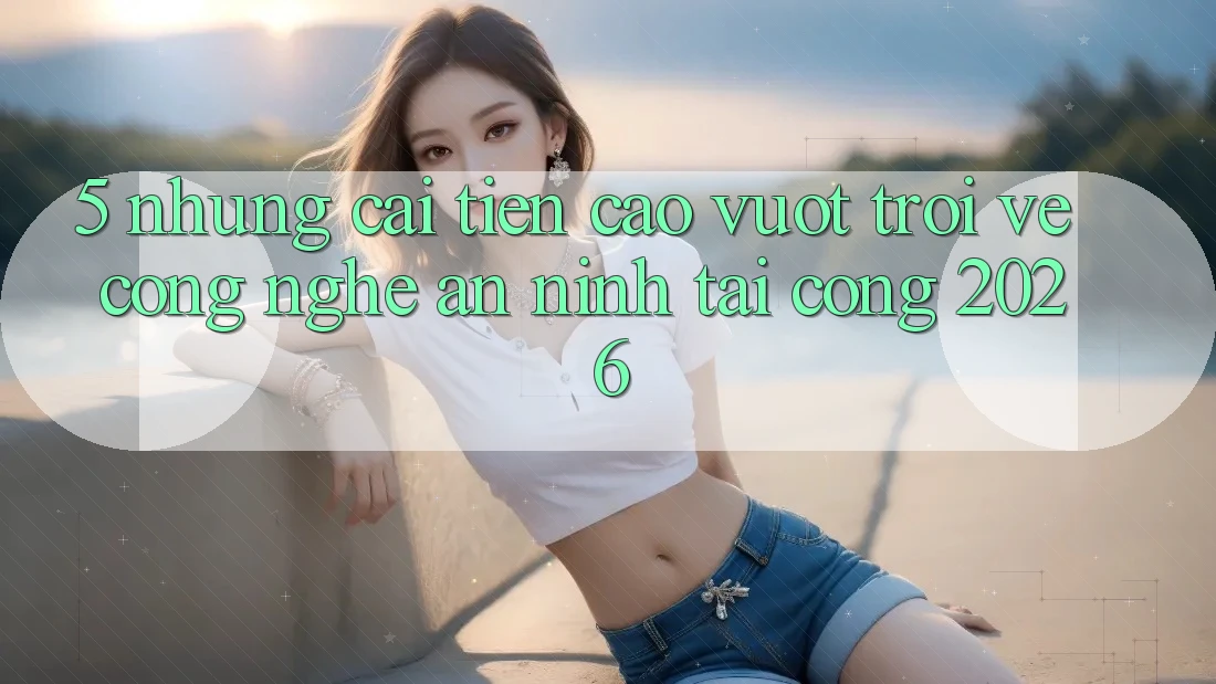 5. Những Cải Tiến Cao vượt trội Về Công Nghệ An ninh Tại Cổng 2026 5. Những Cải Tiến Cao vượt trội Về Công Nghệ An ninh Tại Cổng 2026