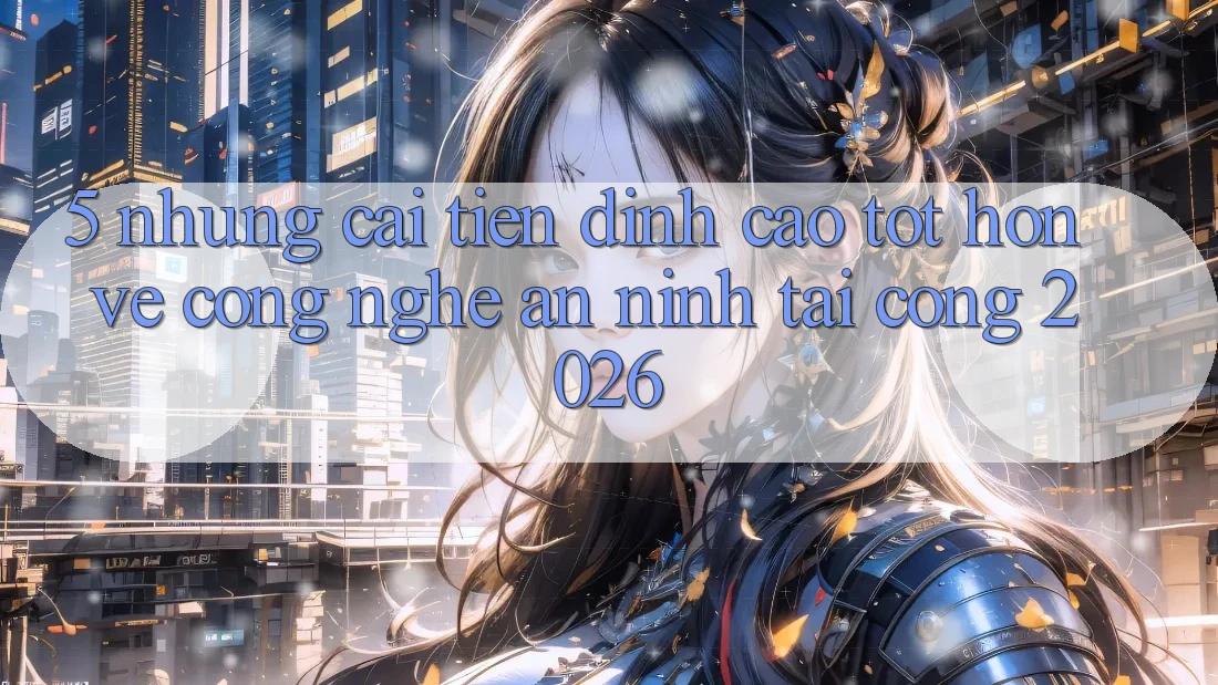 5. Những Cải Tiến Đỉnh cao tốt hơn Về Công Nghệ An ninh Tại Cổng 2026 5. Những Cải Tiến Đỉnh cao tốt hơn Về Công Nghệ An ninh Tại Cổng 2026