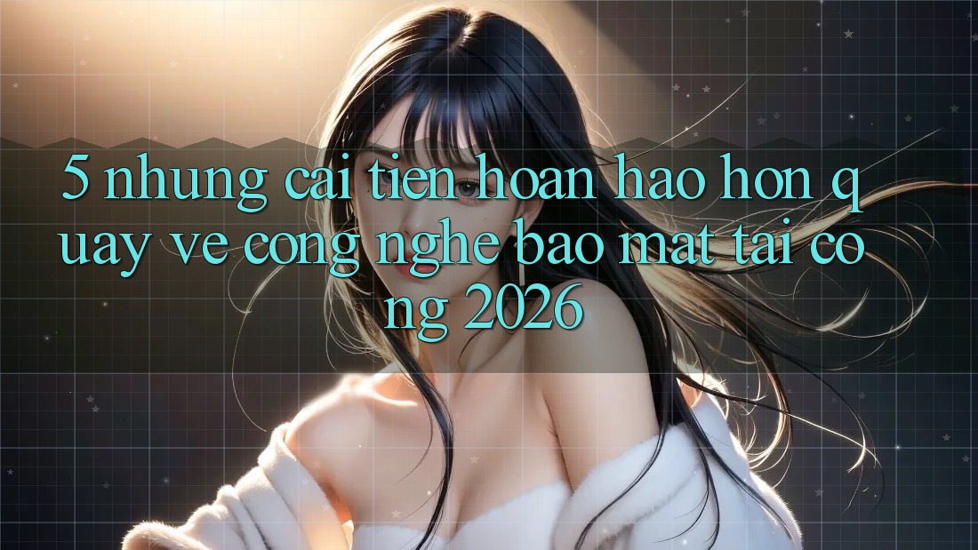 5. Những Cải Tiến Hoàn hảo hơn Quay về Công Nghệ Bảo Mật Tại Cổng 2026 5. Những Cải Tiến Hoàn hảo hơn Quay về Công Nghệ Bảo Mật Tại Cổng 2026