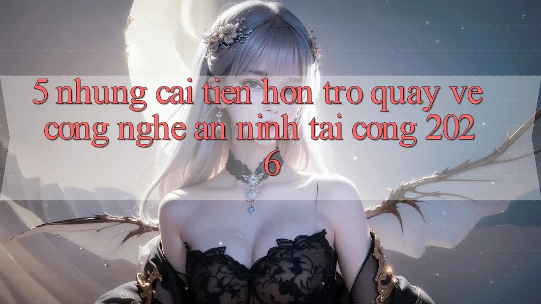 5. Những Cải Tiến Hơn Trở quay về Công Nghệ An ninh Tại Cổng 2026