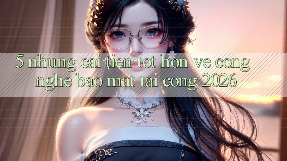 5. Những Cải Tiến Tốt hơn Về Công Nghệ Bảo Mật Tại Cổng 2026 5. Những Cải Tiến Tốt hơn Về Công Nghệ Bảo Mật Tại Cổng 2026