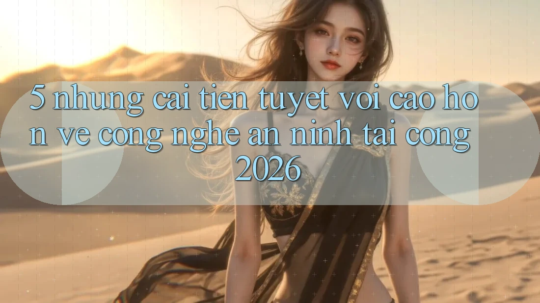 5. Những Cải Tiến Tuyệt vời cao hơn Về Công Nghệ An ninh Tại Cổng 2026 5. Những Cải Tiến Tuyệt vời cao hơn Về Công Nghệ An ninh Tại Cổng 2026