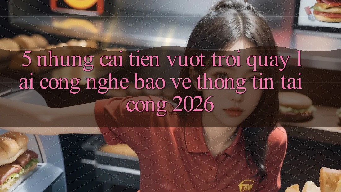 5. Những Cải Tiến Vượt Trội Quay lại Công Nghệ Bảo vệ thông tin Tại Cổng 2026 5. Những Cải Tiến Vượt Trội Quay lại Công Nghệ Bảo vệ thông tin Tại Cổng 2026