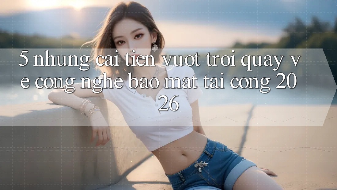 5. Những Cải Tiến Vượt Trội Quay về Công Nghệ Bảo Mật Tại Cổng 2026 5. Những Cải Tiến Vượt Trội Quay về Công Nghệ Bảo Mật Tại Cổng 2026
