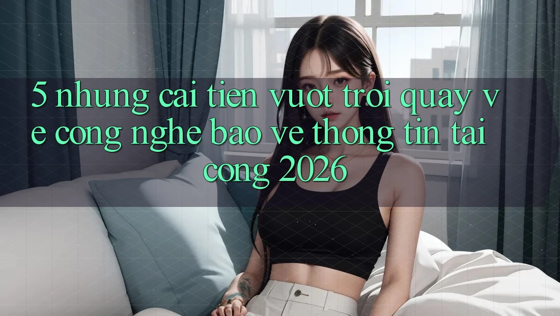 5. Những Cải Tiến Vượt Trội Quay về Công Nghệ Bảo vệ thông tin Tại Cổng 2026 5. Những Cải Tiến Vượt Trội Quay về Công Nghệ Bảo vệ thông tin Tại Cổng 2026