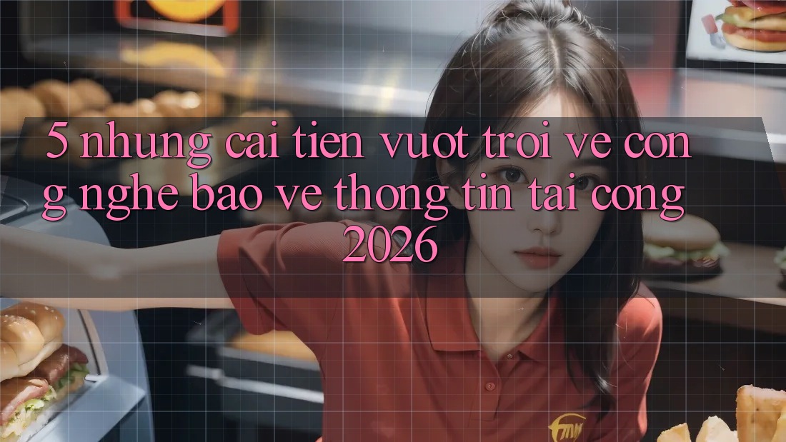 5. Những Cải Tiến Vượt Trội Về Công Nghệ Bảo vệ thông tin Tại Cổng 2026 5. Những Cải Tiến Vượt Trội Về Công Nghệ Bảo vệ thông tin Tại Cổng 2026