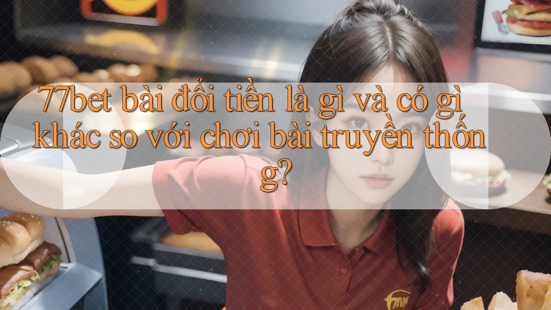 77bet bài đổi tiền là gì và có gì khác so với chơi bài truyền thống?