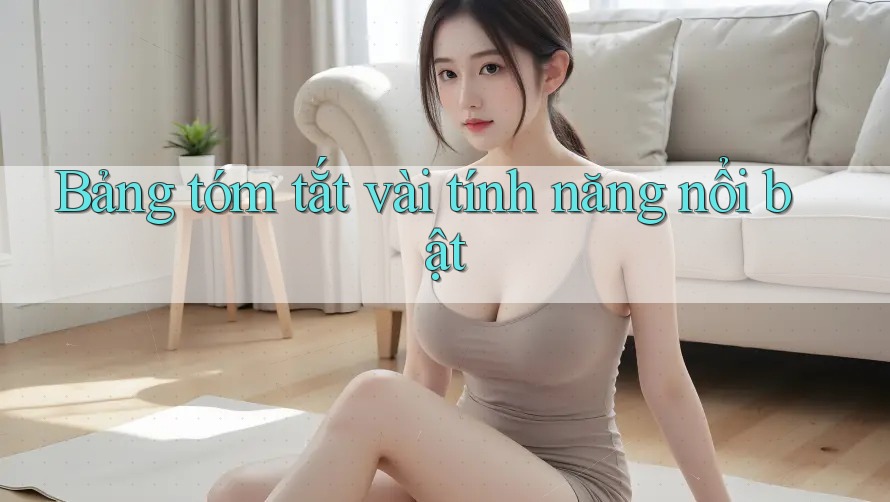 Bảng tóm tắt vài tính năng nổi bật Bảng tóm tắt vài tính năng nổi bật