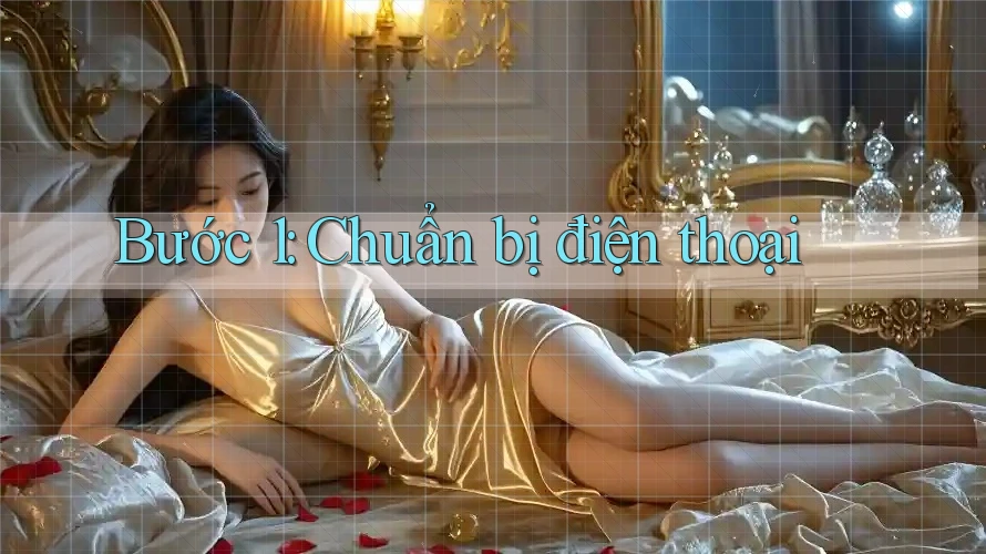 Bước 1: Chuẩn Bị Điện Thoại Bước 1: Chuẩn Bị Điện Thoại