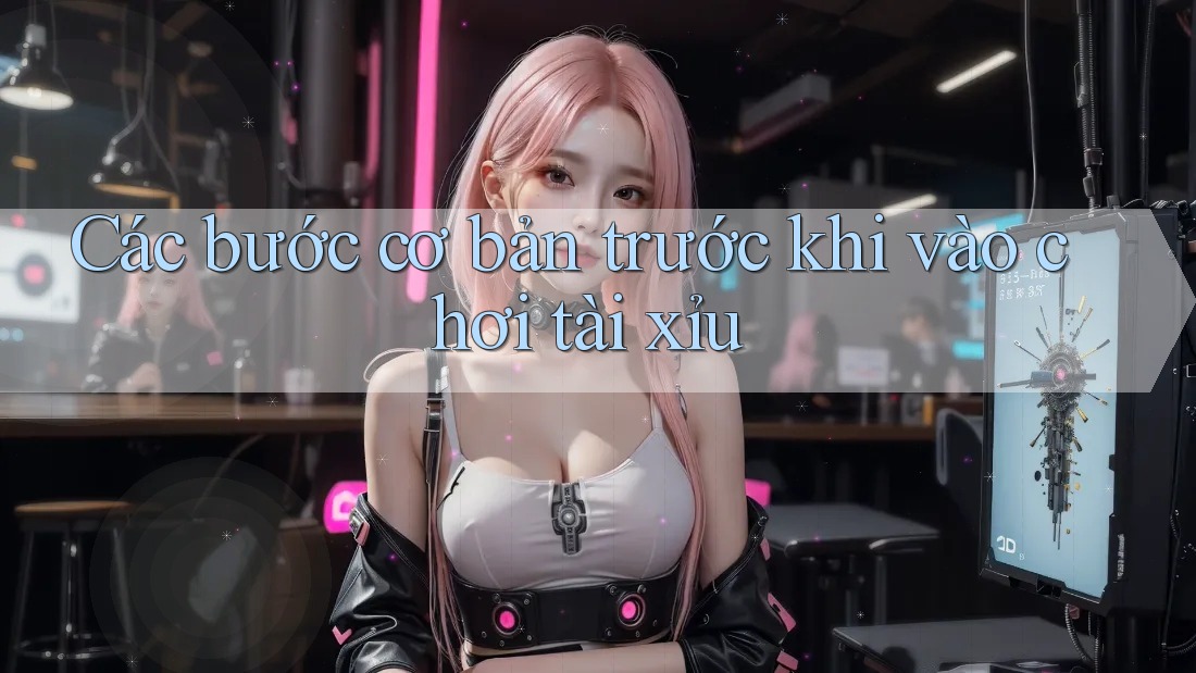 Các bước cơ bản trước khi vào chơi tài xỉu