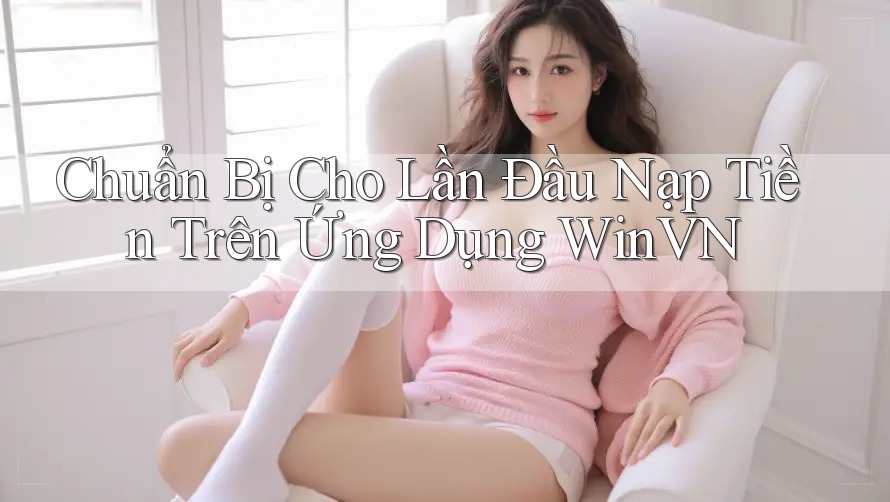 Chuẩn Bị Cho Lần Đầu Nạp Tiền Trên Ứng Dụng WinVN Chuẩn Bị Cho Lần Đầu Nạp Tiền Trên Ứng Dụng WinVN
