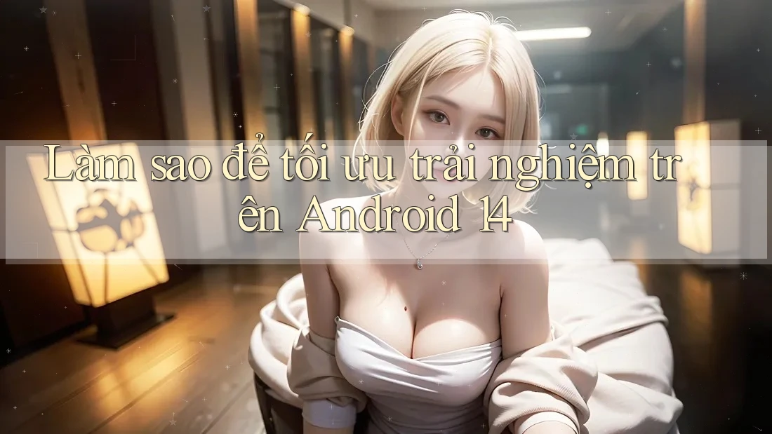 Làm sao để tối ưu trải nghiệm trên Android 14 Làm sao để tối ưu trải nghiệm trên Android 14