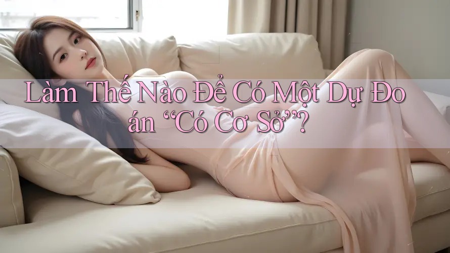 Làm Thế Nào Để Có Một Dự Đoán “Có Cơ Sở”? Làm Thế Nào Để Có Một Dự Đoán “Có Cơ Sở”?