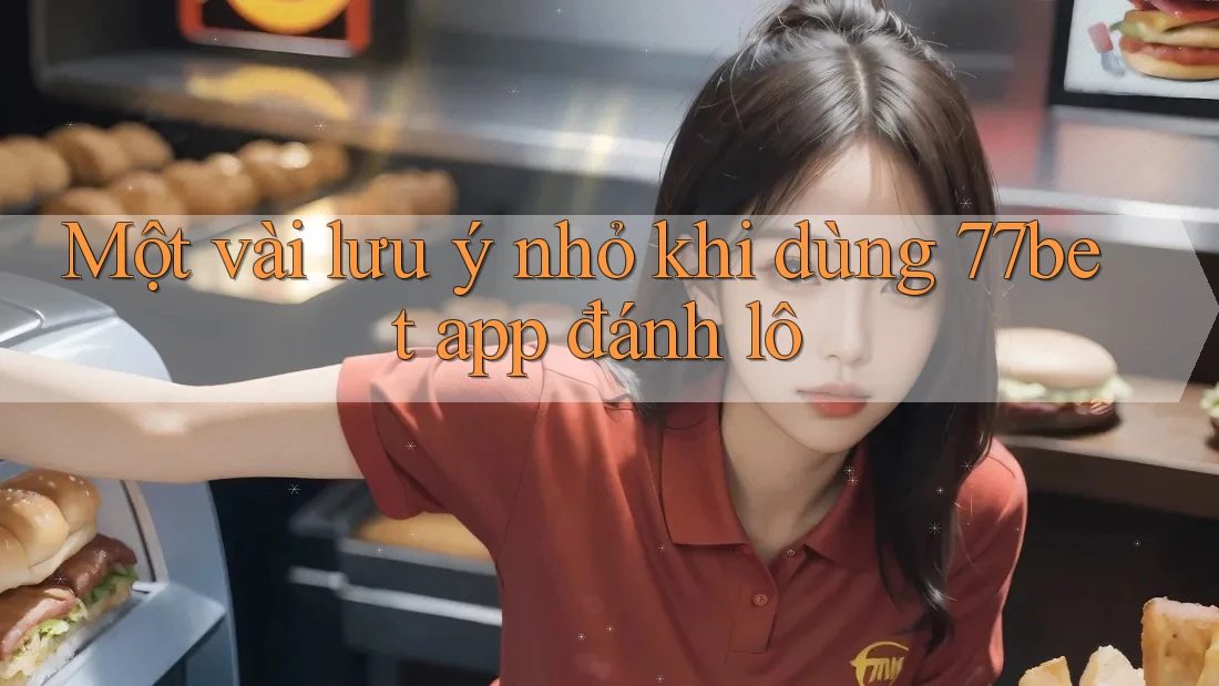 Một vài lưu ý nhỏ khi dùng 77bet app đánh lô Một vài lưu ý nhỏ khi dùng 77bet app đánh lô