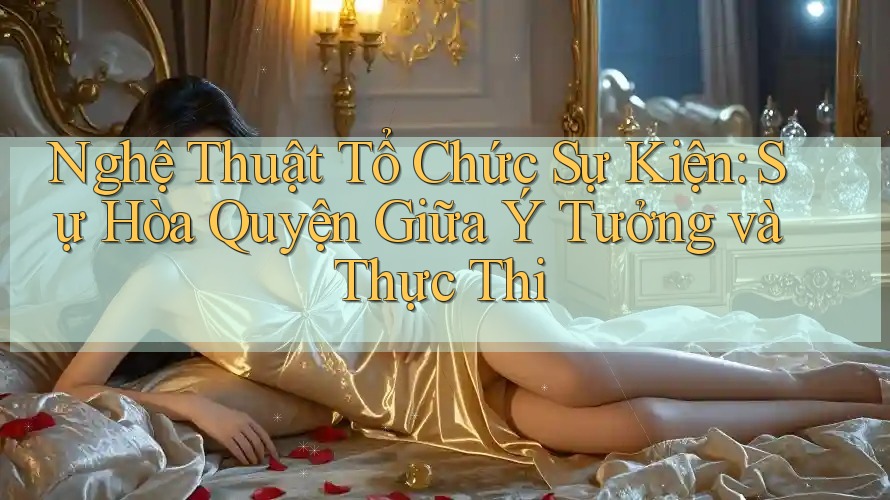 Nghệ Thuật Tổ Chức Sự Kiện: Sự Hòa Quyện Giữa Ý Tưởng và Thực Thi