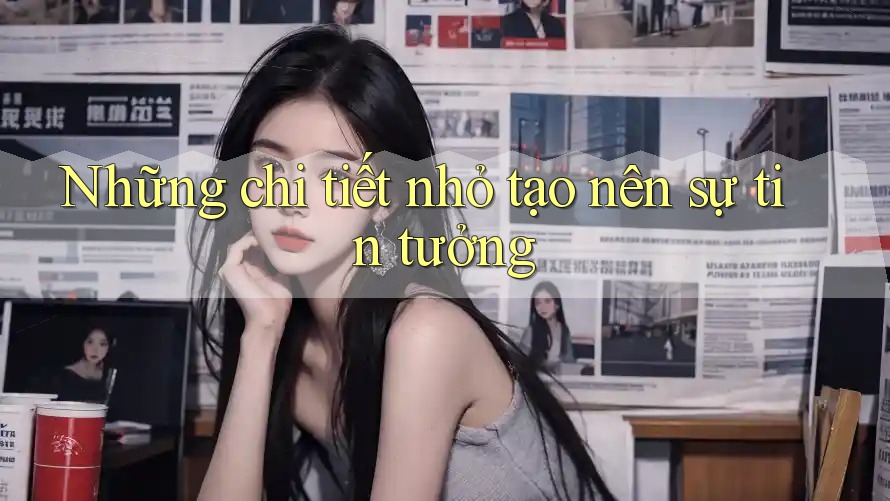 Những chi tiết nhỏ tạo nên sự tin tưởng Những chi tiết nhỏ tạo nên sự tin tưởng