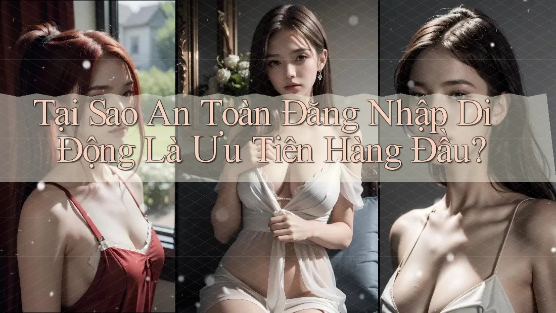 Tại Sao An Toàn Đăng Nhập Di Động Là Ưu Tiên Hàng Đầu?