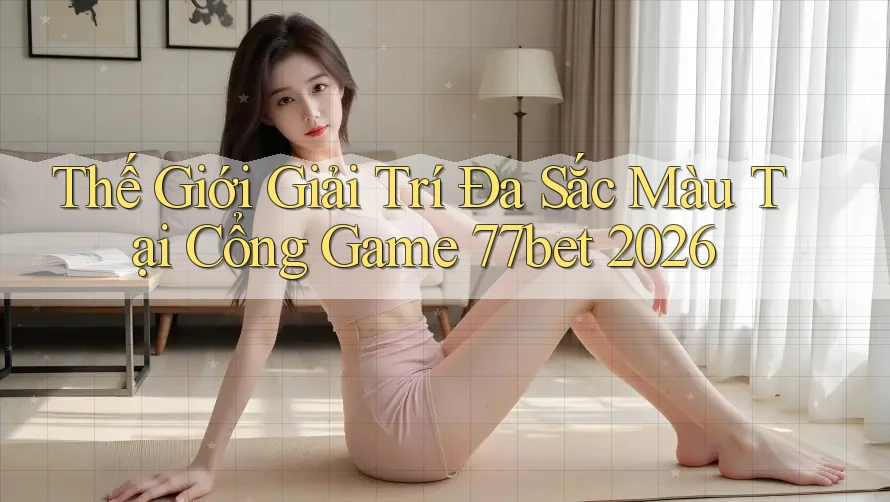 Thế Giới Giải Trí Đa Sắc Màu Tại Cổng Game 77bet 2026 Thế Giới Giải Trí Đa Sắc Màu Tại Cổng Game 77bet 2026