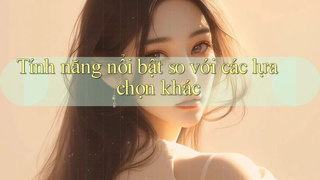 Tính năng nổi bật so với các lựa chọn khác Tính năng nổi bật so với các lựa chọn khác