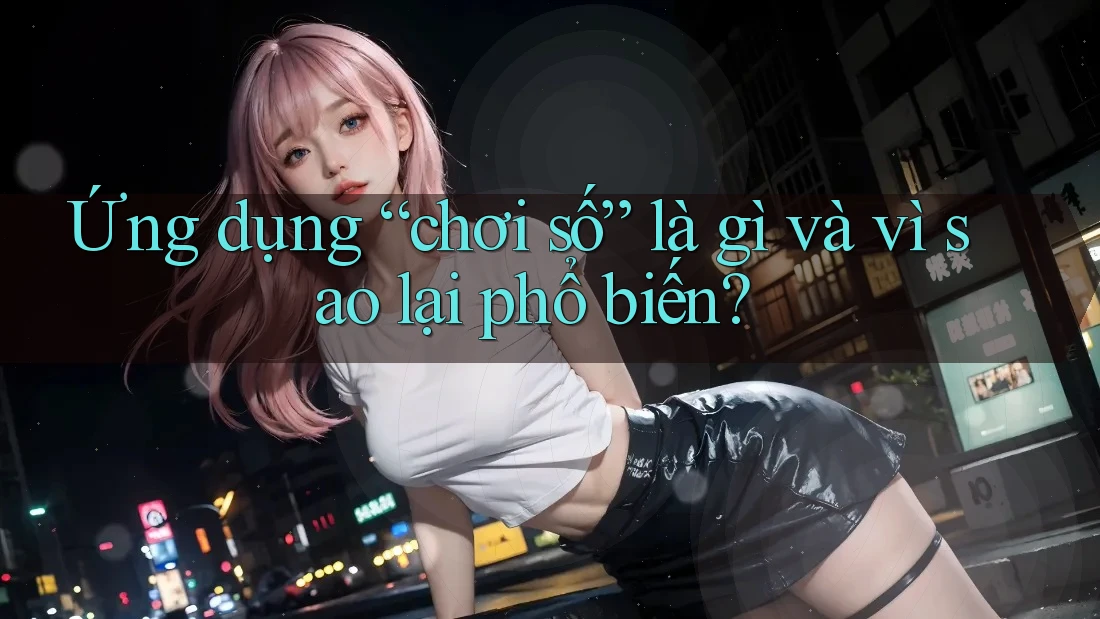 Ứng dụng “chơi số” là gì và vì sao lại phổ biến?