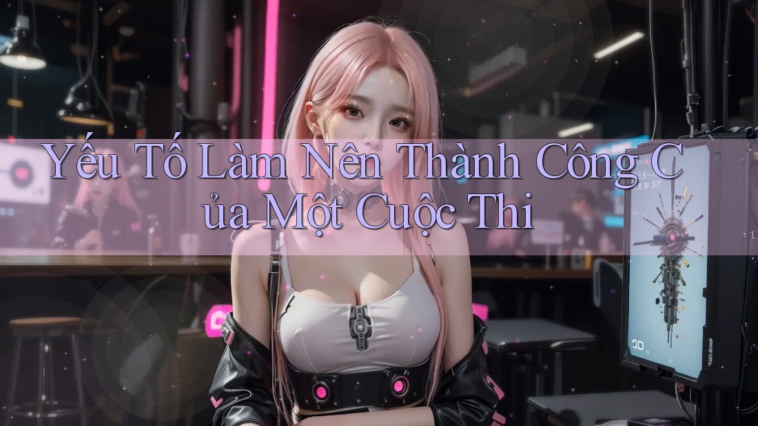 Yếu Tố Làm Nên Thành Công Của Một Cuộc Thi Yếu Tố Làm Nên Thành Công Của Một Cuộc Thi